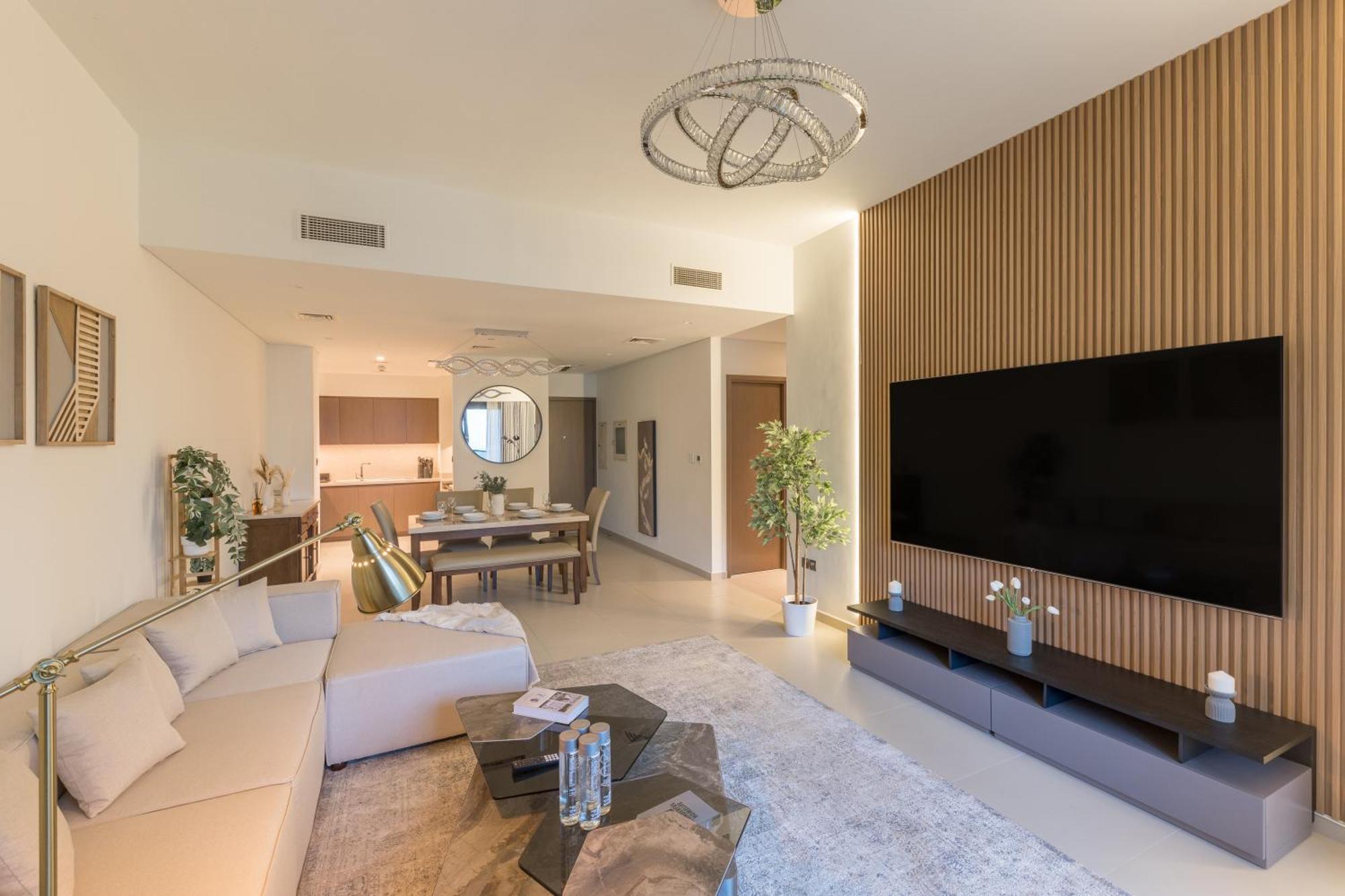 Spacious 3Br Plus Maids Burj Khalifa View Dubai Exterior foto