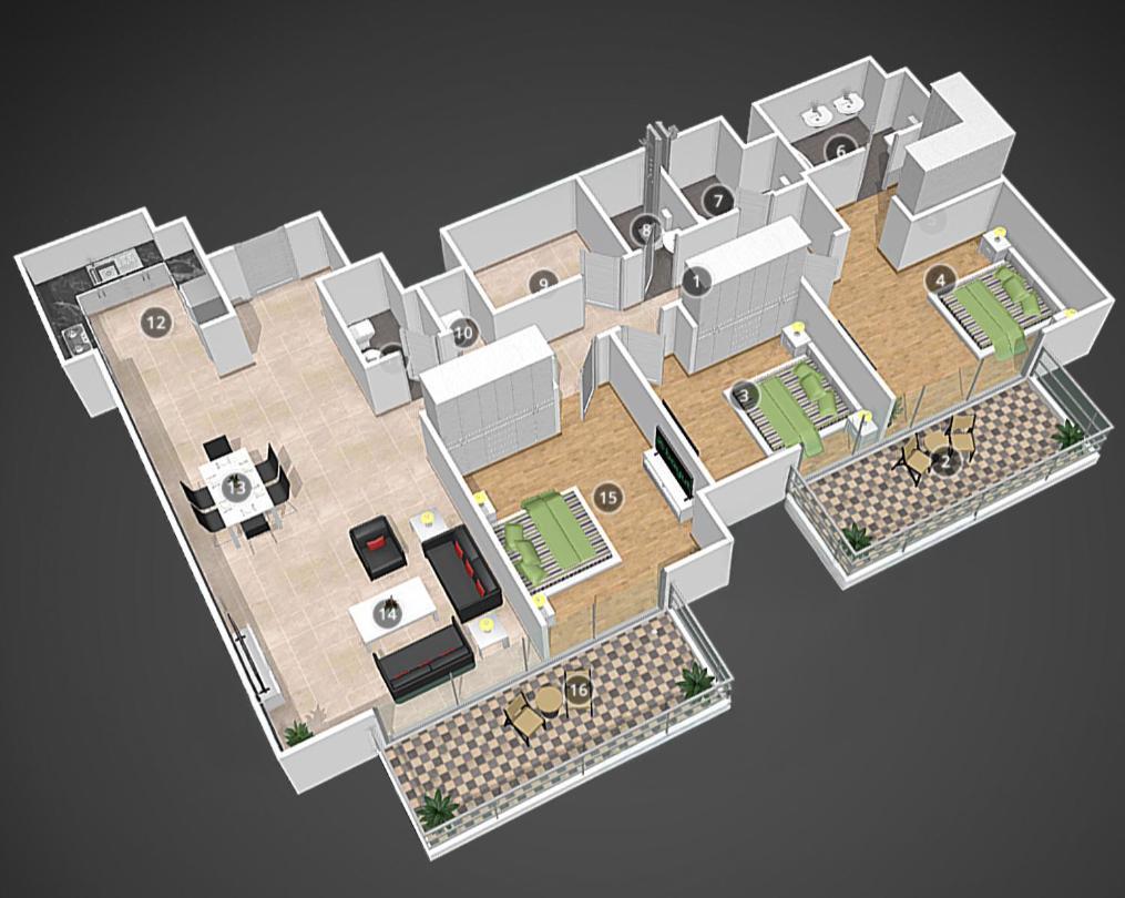 Spacious 3Br Plus Maids Burj Khalifa View Dubai Exterior foto